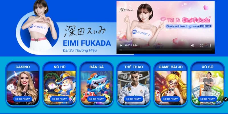 Tin tức F8bet mới về các hạng mục trò chơi và giải đấu