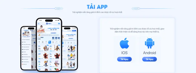 App game tích hợp cả 2 hệ điều hành Android và iOS